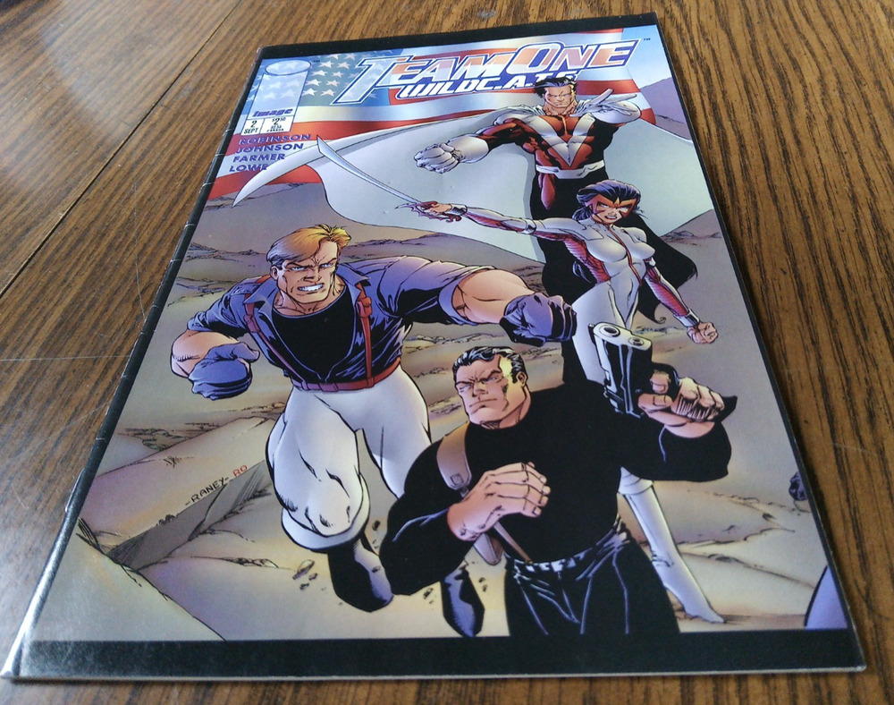 Team One Wildc.A.T.S #2 September 1995 Image Comics